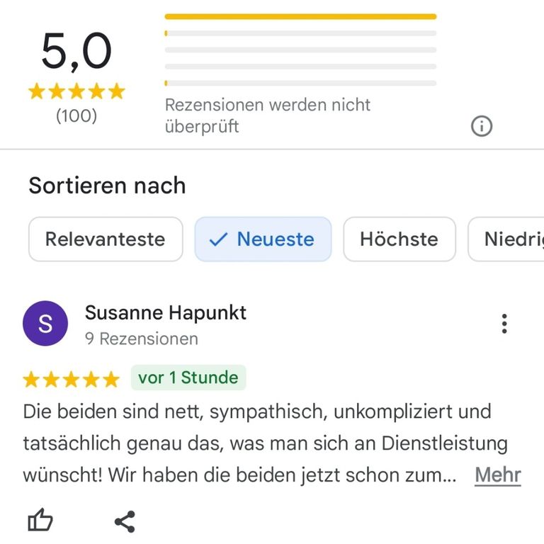 Fensterreiniger beste Bewertung